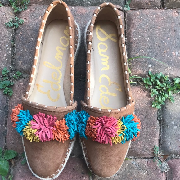 Sam Edelman Shoes - • Sam Edelman • Pom Pom espadrilles. Size 9
